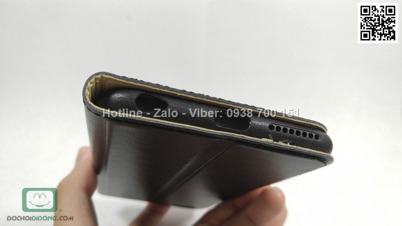 Bao da iPhone 6 6s Plus Zacase da thật cao cấp