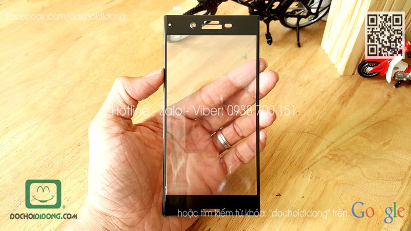 Miếng dán cường lực Sony Xperia XZ ABL full màn hình 9H