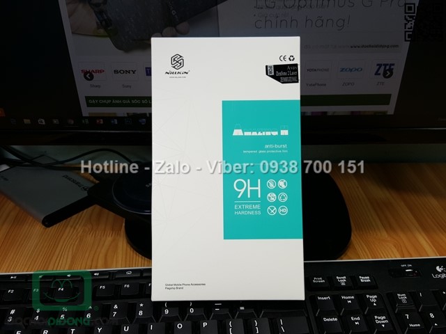 Miếng dán cường lực Asus ZenFone 2 Laser ZE500KL Nillkin 9H