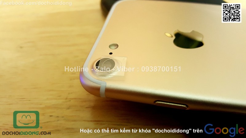 Cường lực camera sau iPhone 8 9H