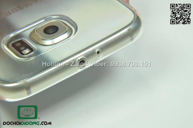Ốp lưng Samsung Galaxy S6 Solozen dẻo trong cao cấp