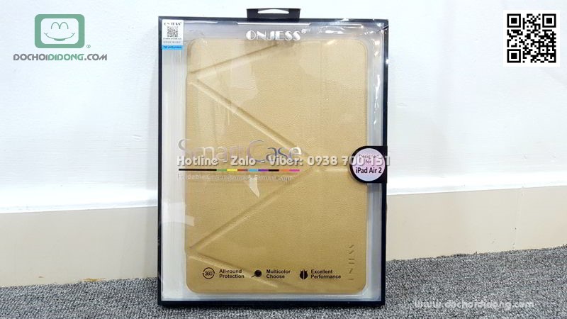 Bao da iPad Air 2 lưng dẻo êm ái