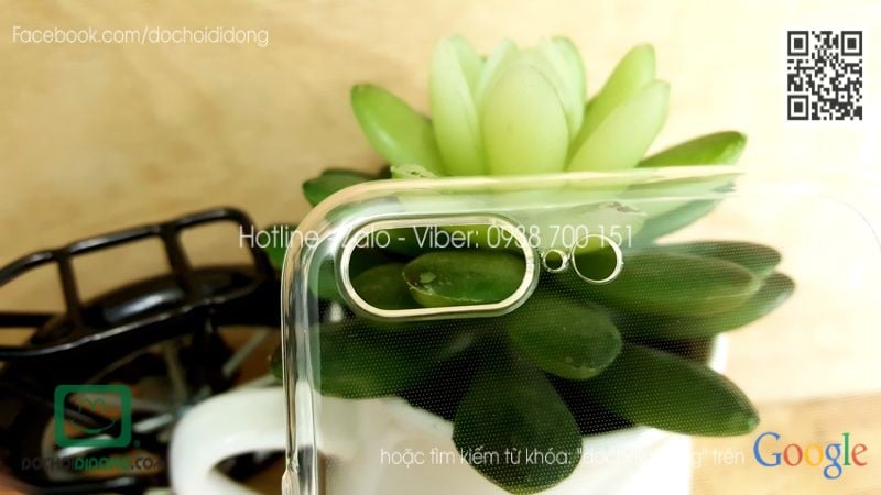 Ốp lưng iPhone 7 PLus dẻo trong siêu mỏng