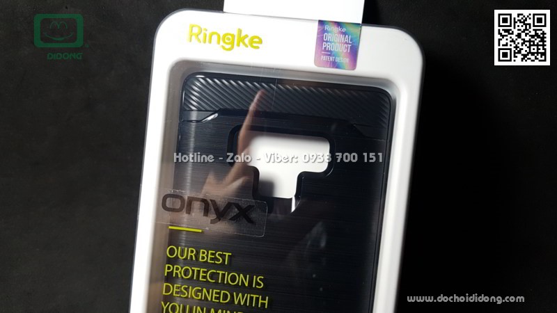 Ốp lưng Samsung Note 9 Ringke Onyx