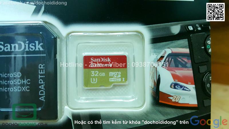 Thẻ nhớ Sandisk microSD 4K 32GB Class 10 600x