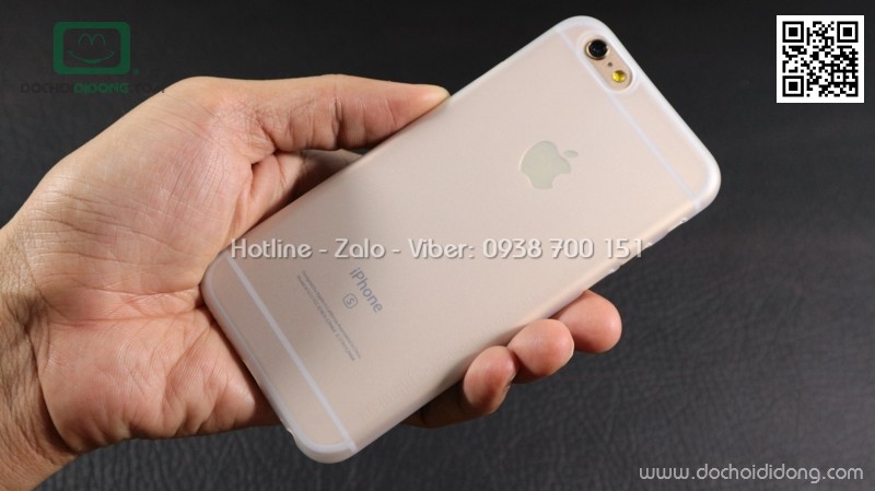 Ốp lưng iPhone 6 6s Memumi siêu mỏng 0.3mm