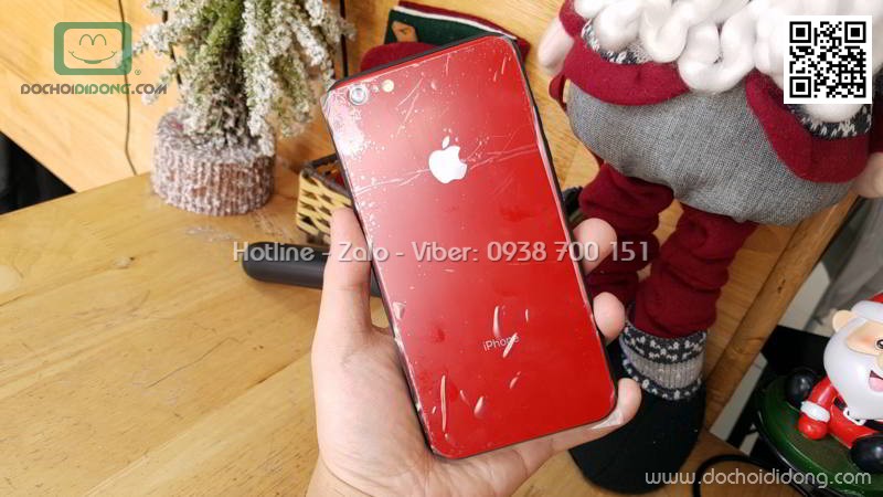 Ốp lưng iPhone 6 6S PLus Hojar lưng kính cường lực viền mềm