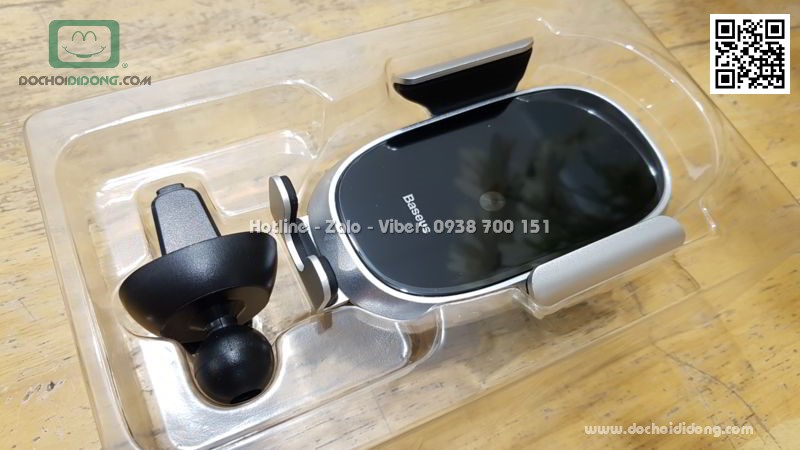 Giá đỡ điện thoại Baseus Gravity Car Mount phiên bản điện tử cao cấp