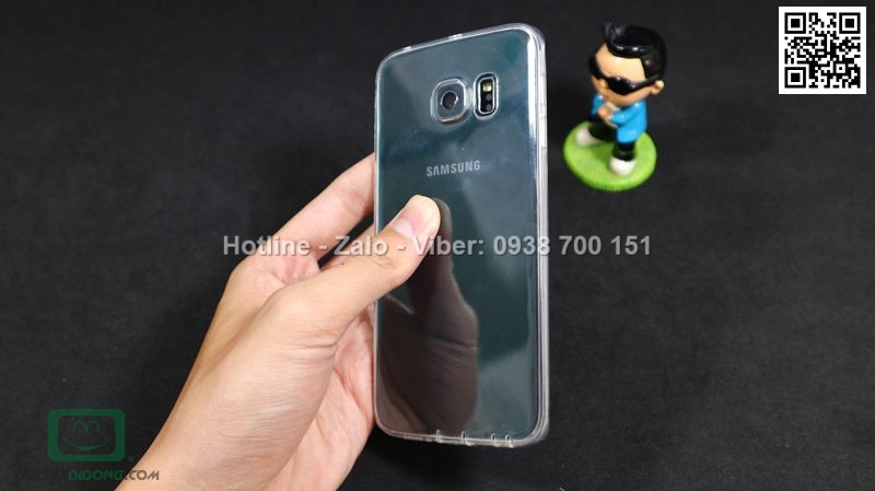 Ốp lưng Samsung Galaxy S6 Edge bảo vệ camera sau