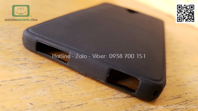 Ốp lưng Xiaomi Mi 4 dẻo nhám đen siêu mỏng bảo vệ camera