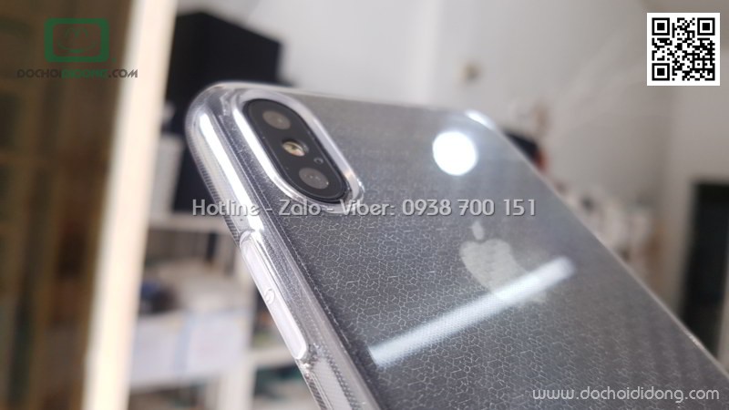 Ốp lưng iPhone XS Nillkin dẻo trong siêu mỏng