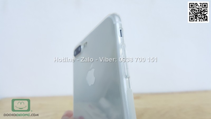 Ốp lưng iPhone 7 Plus Ou dẻo trong siêu mỏng