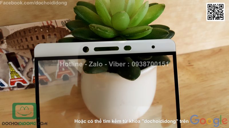 Miếng dán cường lực OPPO R7 Plus KYK full màn hình