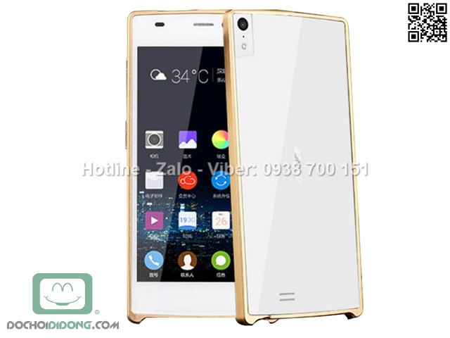 Ốp viền Gionee S5.5 nhôm phay chốt gài