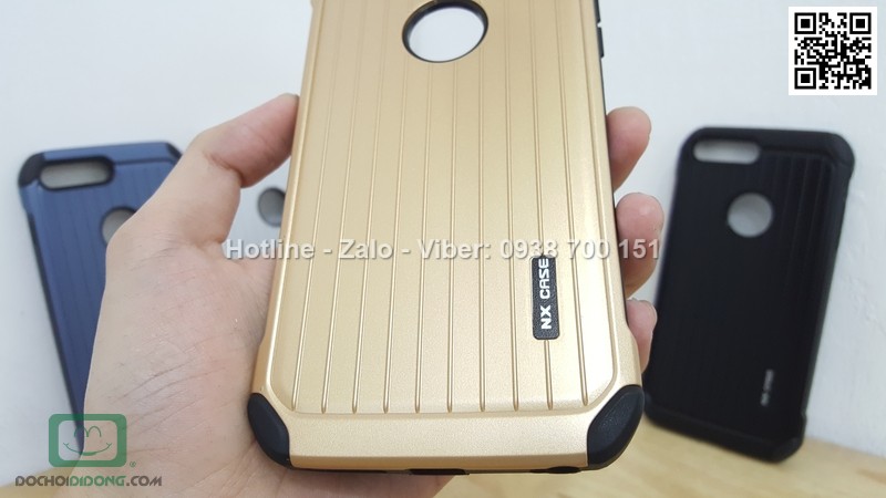 Ốp lưng iPhone 8 Plus NX chống sốc kiểu vali