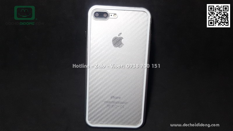 Ốp lưng nam châm iPhone 7 8 Plus Likgus lưng kính trong