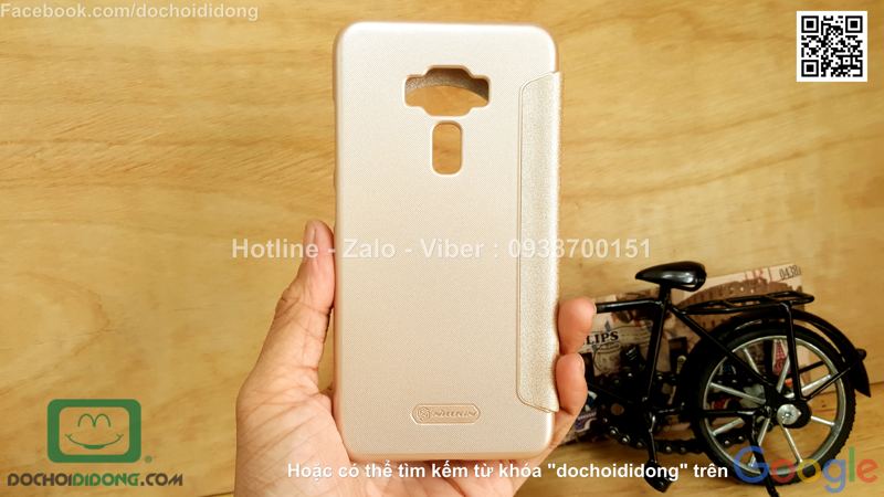 Bao da Asus Zenfone 3 ZE552KL 5.5 Inch Nillkin Sparkle