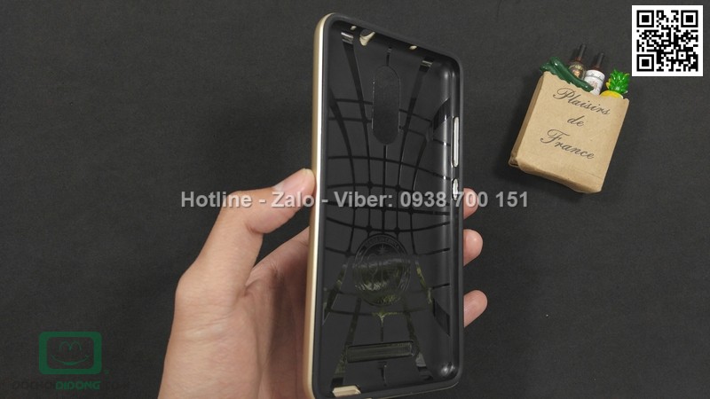 Ốp lưng Xiaomi Redmi Note 3 Likgus chống sốc vân carbon