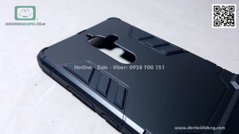 Ốp lưng Nokia 7 Plus iRon Man chống sốc có chống lưng