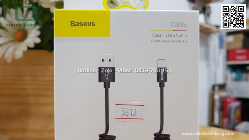 Cáp lightning iphone Baseus kiểu dây điện thoại bàn