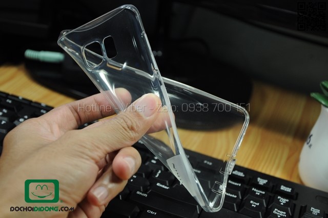 Ốp lưng Samsung Galaxy Note 5 Nillkin dẻo trong siêu mỏng