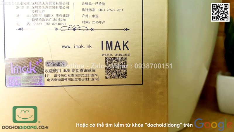 Ốp lưng HTC One M9 Imak Nano cứng trong siêu mỏng