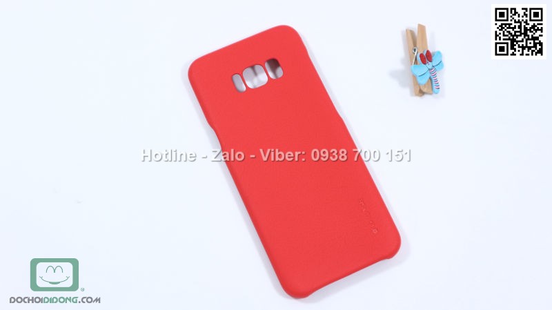 Ốp lưng Samsung Galaxy S8 G Case vân da cao cấp êm ái