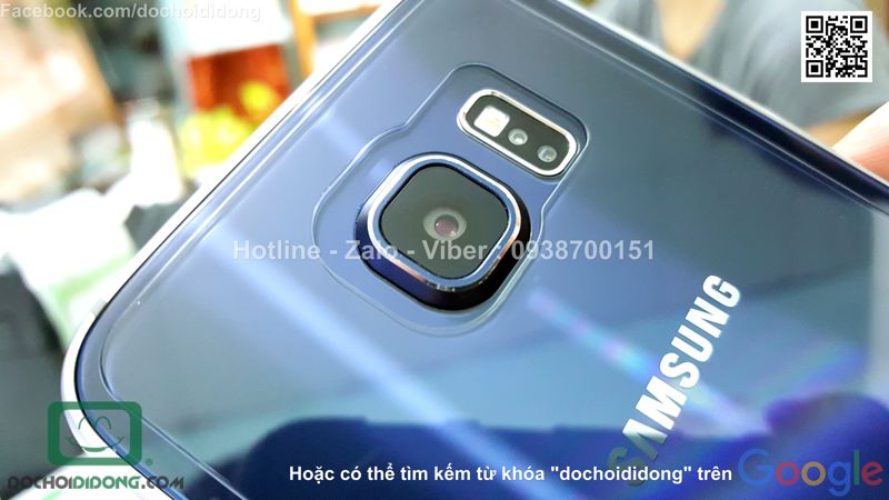 Miếng dán cường lực mặt sau Samsung Galaxy S6 Onjess 9H