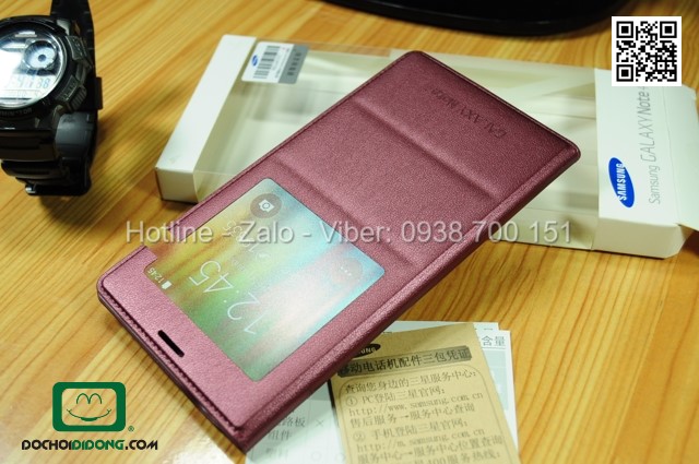 Flip cover Samsung Galaxy Note 4 chính hãng