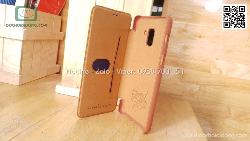 Bao da Samsung A8 Plus 2018 G-Case Business Series