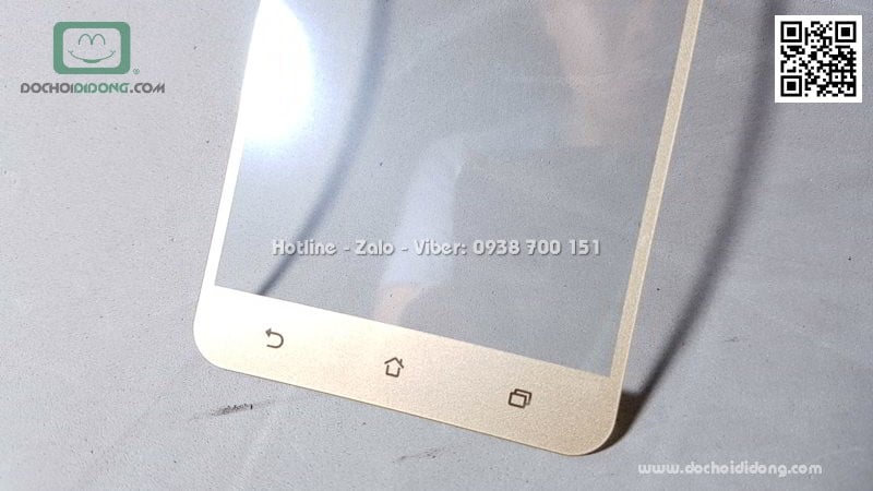 Miếng dán cường lực full màn hình Asus Zenfone 3 ZE552KL Zacase full keo