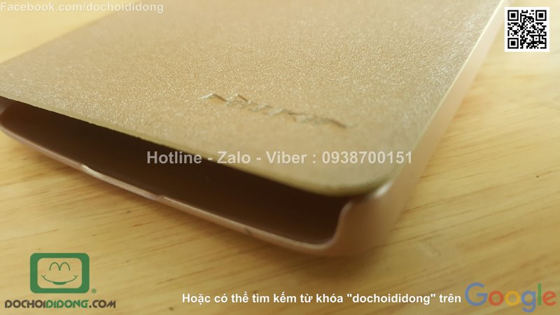 Bao da Lenovo Vibe P1 Nillkin Sparkle