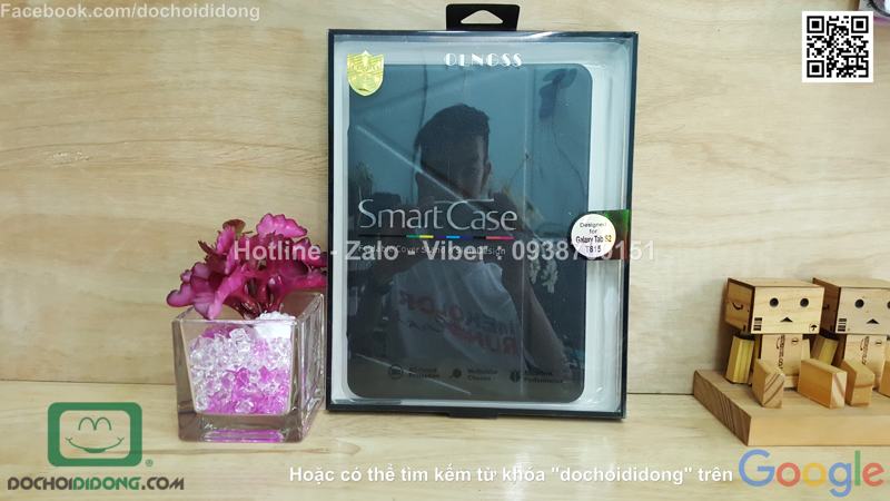 Bao da Samsung Galaxy Tab S2 9-7 Olness chân gấp chữ V