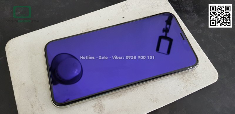 Miếng dán cường lực full màn hình iPhone X Baseus bảo vệ mắt 0.2mm