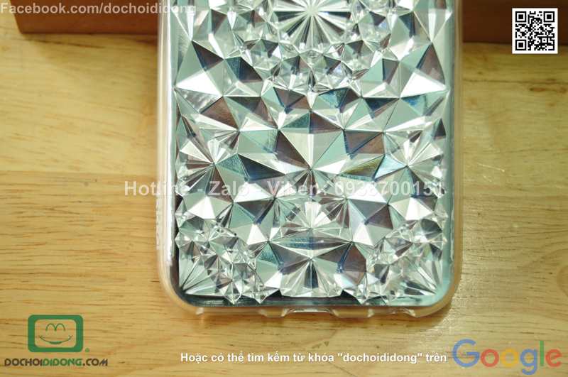 Ốp lưng iPhone 6 6S iSecret kim cương