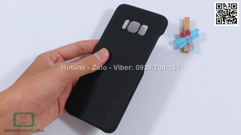 Ốp lưng Samsung Galaxy S8 Plus G Case vân da cao cấp êm ái