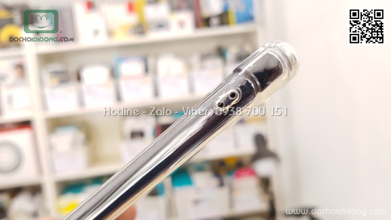 Ốp lưng iPhone X XS Zacase dẻo trong chống sốc