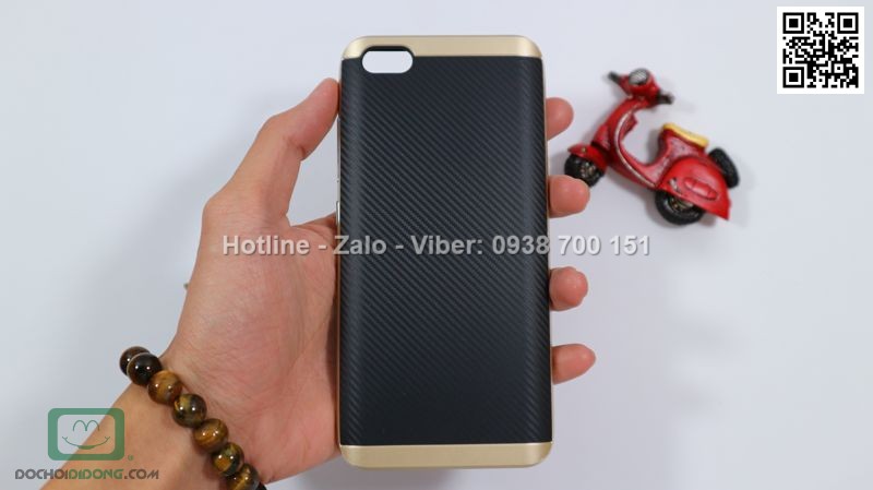 Ốp lưng Xiaomi Mi5 Likgus chống sốc vân carbon