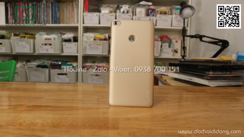 Ốp lưng Xiaomi Mi Max 2 Nillkin vân sần