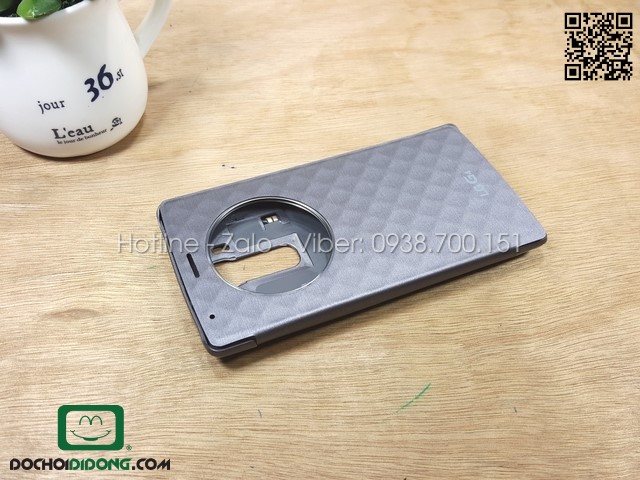 Flip cover LG G4 tích hợp chip sạc không dây