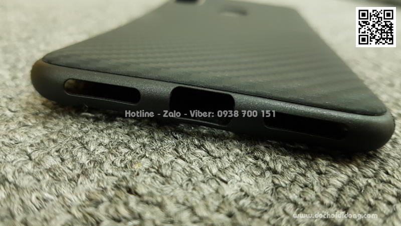 Ốp lưng Xiaomi Redmi Note 6 Pro dẻo carbon