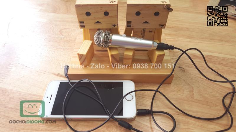 Micro hát karaoke dành cho điện thoại cỡ lớn