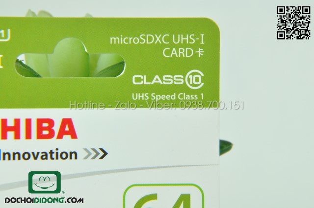 Thẻ nhớ microSD Toshiba 64GB Class 10