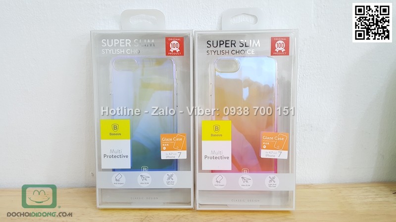 Ốp lưng iPhone 8 Baseus Super Slim Stylish Choice
