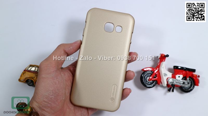 Ốp lưng Samsung Galaxy A3 2017 Nillkin vân sần
