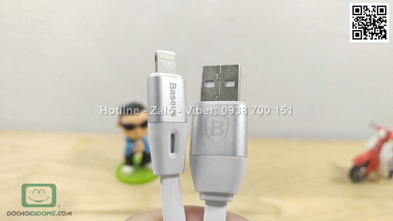 Cáp lightning Baseus Smart Power Off tự ngắt khi đầy pin