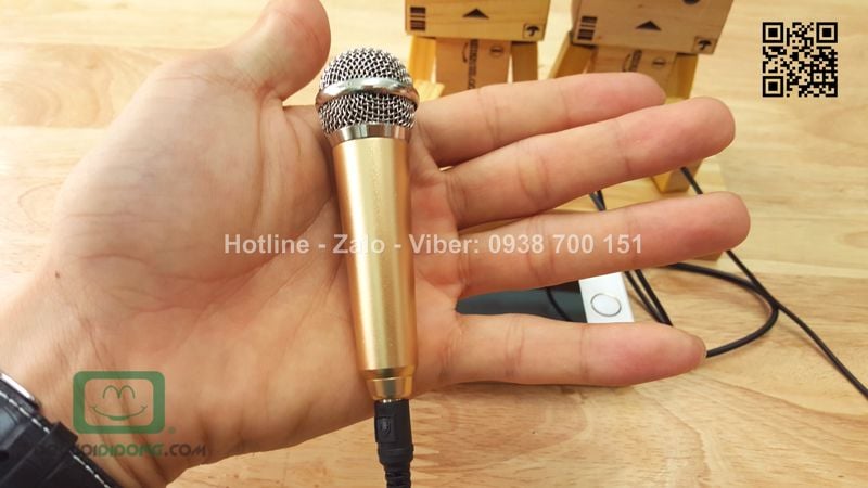 Micro hát karaoke dành cho điện thoại cỡ lớn