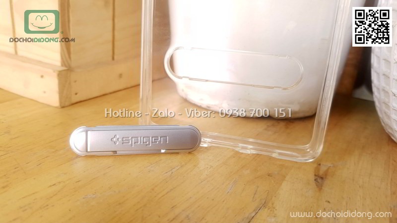 Ốp lưng Samsung Note 8 Spigen Ultra Hybrid có chống lưng