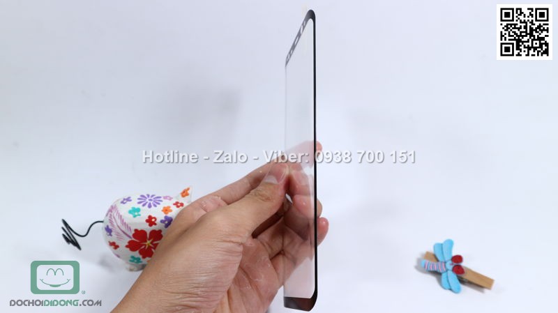 Miếng dán cường lực Samsung Galaxy S8 Plus Baseus 3D chính hãng