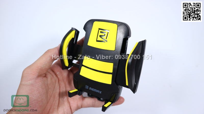 Giá đỡ điện thoại Remax Bicyle Phone Holder dành RM 08 cho xe đạp xe máy